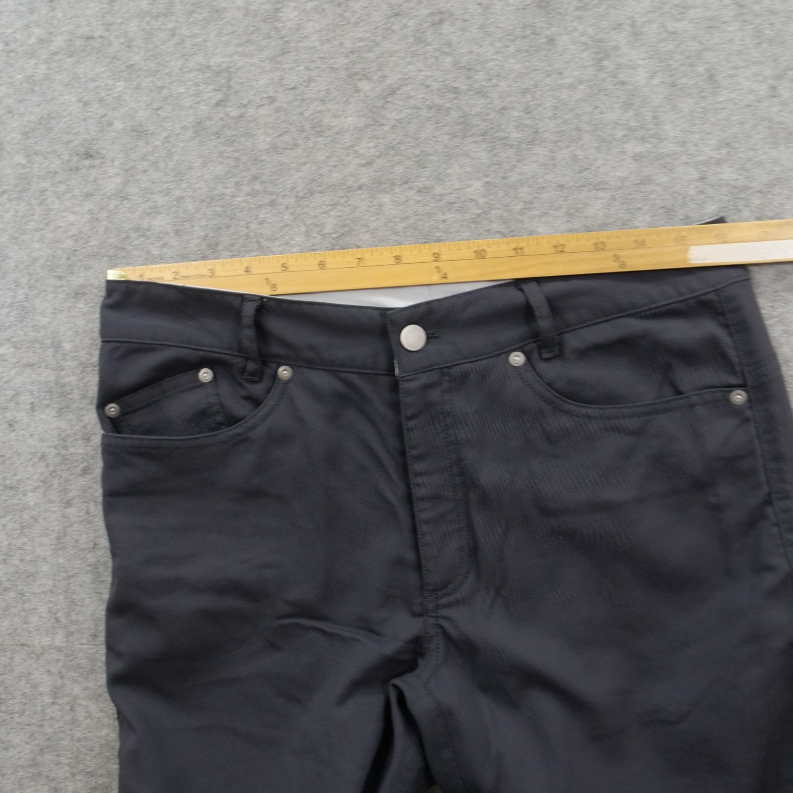 Outlier Pants Mens 32 Gray Straight Double Weave Canvas Workwear Mid Rise — image 7 of 8